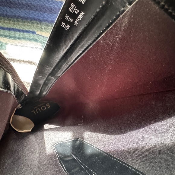 SOUL NATURALIZER Uptown Black Boot Size 12 EUC - Picture 7 of 10